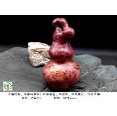 红香花梨葫芦，精美雕品