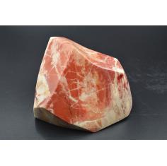 鸡血玉，印章料原石，重3斤，已经抛光