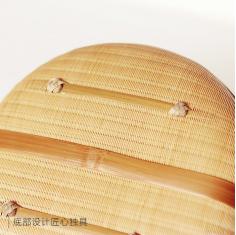 竹芸工房竹编制品中国风家用礼品收藏品手工艺品包邮茶点收纳箪篮