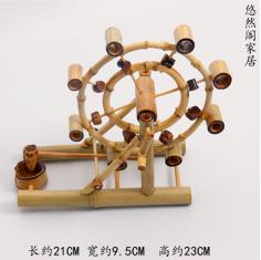 竹制品批发 传统怀旧仿古玩具居家客厅卧室摆件 大号风车生日礼物