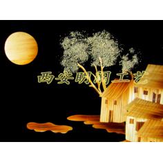 民间手工艺品 麦秆画 麦草画 芦苇画 家居装饰