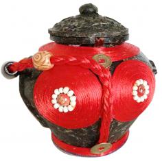 云南特色手工艺品普洱茶叶罐子茶壶创意小礼物礼品旅游纪念品摆件