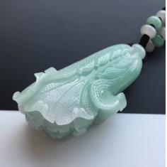 锦玉轩 天然A货翡翠【百财】挂件XXY554