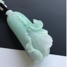 锦玉轩 天然A货翡翠【百财】挂件XXY554