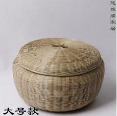 纯手工竹编制品工艺品 馍筐 竹编筐 竹子竹筐竹篮馒头筐馍筐子