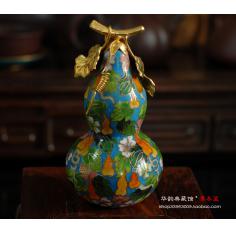 【专柜正品】铜胎掐丝珐琅景泰蓝精工小葫芦/中式礼品（现货）