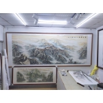 万里雄风，林永发原创作品，作者只出售“真迹保护作品完整权、展览权”，不出售其他著作权
