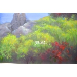 张林---日起东方维多利亚花园，油画， 室内精品挂画，墙壁挂画， 三十年美院科班毕业油画家真迹