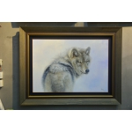 张运华---天狼系列6--回眸精品写真油画，室内装饰画 墙画，画家真迹