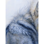张运华---天狼系列6--回眸精品写真油画，室内装饰画 墙画，画家真迹
