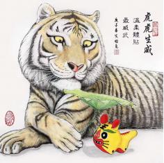 带创意有思想的十二生肖作品，受欢迎，有藏家整套收藏。