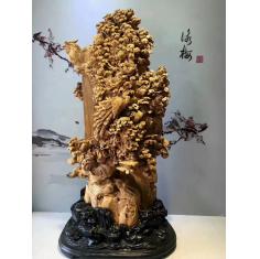 ✨༺《花开富贵》༻✨ 【规格】长58cm*宽46cm*高110cm  