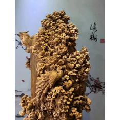 ✨༺《花开富贵》༻✨ 【规格】长58cm*宽46cm*高110cm  