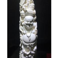 童子戏弥勒摆件