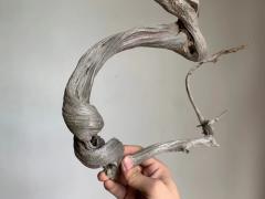 小飞龙30*40，8两，黑骨泥皮陈化小料，扭曲造型小精品，稀！