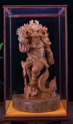 【鱼化龙】极品经典全新题材大师之作， 栩栩如生，动态一流   【规格】长42 宽39 高76 重42斤 