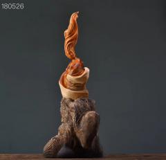 名师作品， 【材质】：太行崖柏 【品名】：婀娜多姿