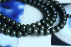 手串 纯正印度老山檀香阴沉，秒沉水，老型珠原料油性十足、密度极高，因此埋藏土里千年不腐，乃檀香界的钻石！