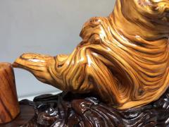 极品崖柏茶壶来袭，鬼神工大自然形成，纹理变换幻莫测，爆满