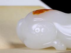 【羊脂玉.马到成功】收藏级！羊脂玉马手把件 玉质温润细腻 油性十足 精工雕琢 骏马神韵非凡，雕刻细致生动。
