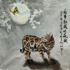 陈欣功老师《猫》系列作品