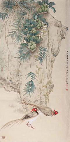 岭南画派张坚盛老师作品