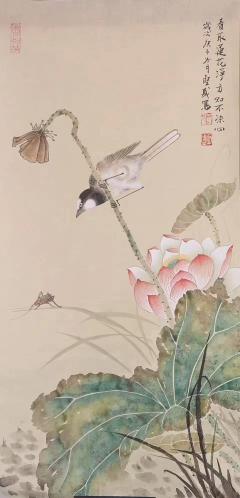 岭南画派张坚盛老师作品