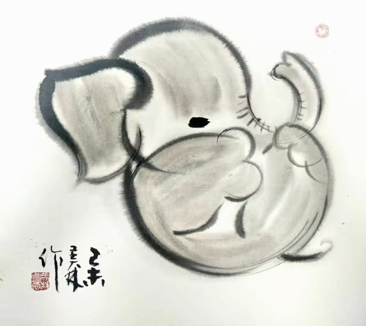 韩美林 大师，精品