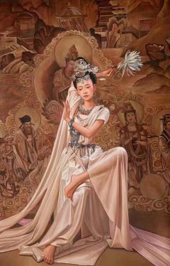 原创油画，100-150厘米