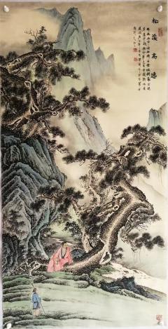 黄开前老师精品山水 136*68cm 带合影视频收藏证书 现有作品