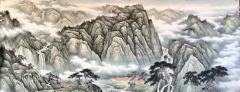 广西美协一级美术师，李国成老师大丈二新作现品