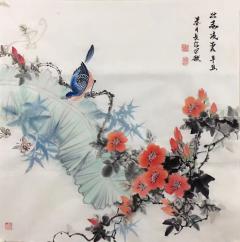 王微老师花鸟作品欣赏