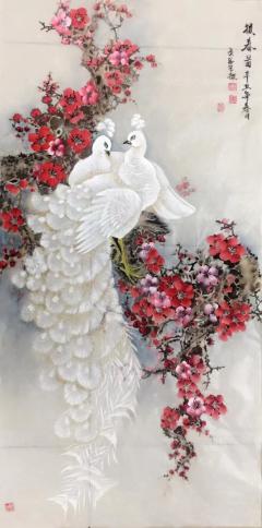 王微老师花鸟作品欣赏