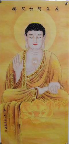 胡记领老师作品欣赏，佛教人物画