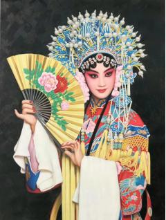 美女人物油画90.120