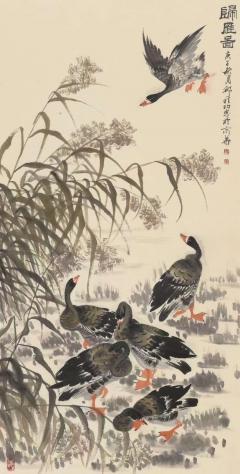 邱明功，四尺整张 136×68公分