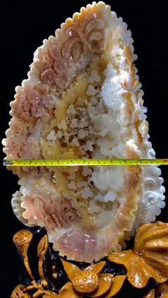 极品【年年有余】紫色摆件～色彩鲜艳干净!工艺精湛！温润如玉！收藏价值极高