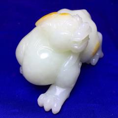 这一件和田玉貔貅 今天直接清货 价格随便谈 有喜欢的来吧