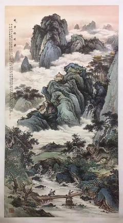 《紫气东来》东来紫气漫山川，氤蕴吉祥亘古延……。韦华初老师作品欣赏