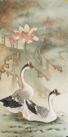 胡爱萍老师：四尺幸福祥和图134,64