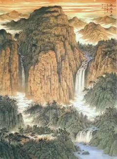 中美协庄千双老师作品 ，《江山多娇》