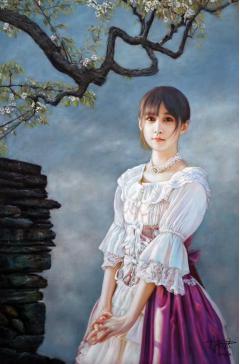 精品美女油画 20210722