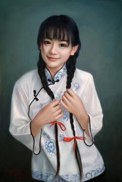 精品美女油画 20210722