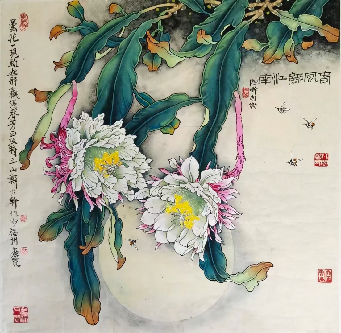 最是那一低头的温柔，68cm*68cm