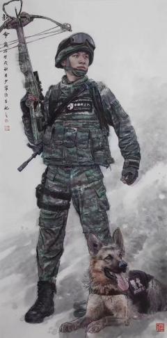 80后领军人物画家刘少宁博士精品4尺整张带合影视频，2019年毕业于中国艺术研究院作为重点培养人才并留校，现供职于中国研究艺术的最高学府中国艺术研究院