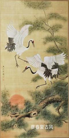 楚彦春老师四尺整张复古风花鸟