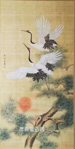 楚彦春老师四尺整张复古风花鸟