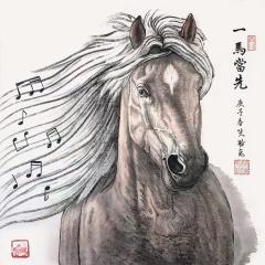 带创意有思想的十二生肖作品，受欢迎，有藏家整套收藏。