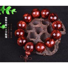 正宗海黄对眼2.0手串