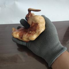 超级极品手工雕刻火琉璃木简约新款芝麻点大福豆文玩摆件手把件